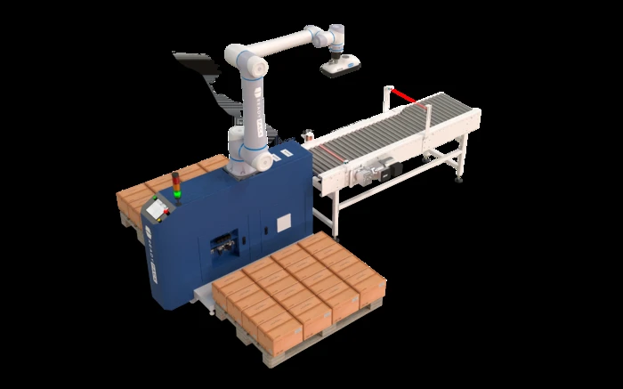 Как работает паллетайзер