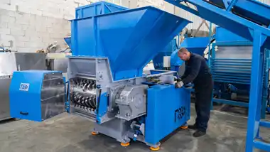 Измельчение отходов